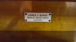 Organ Manufacturer's Plague