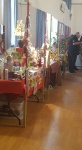 One side of our hall looking at the pound stall in the foreground