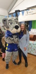 Wolfie says Hello to Rev Linda